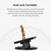 Original Revopoint Dual Axis Turntable for 3D Scanner Flexible 3D Scanning Position